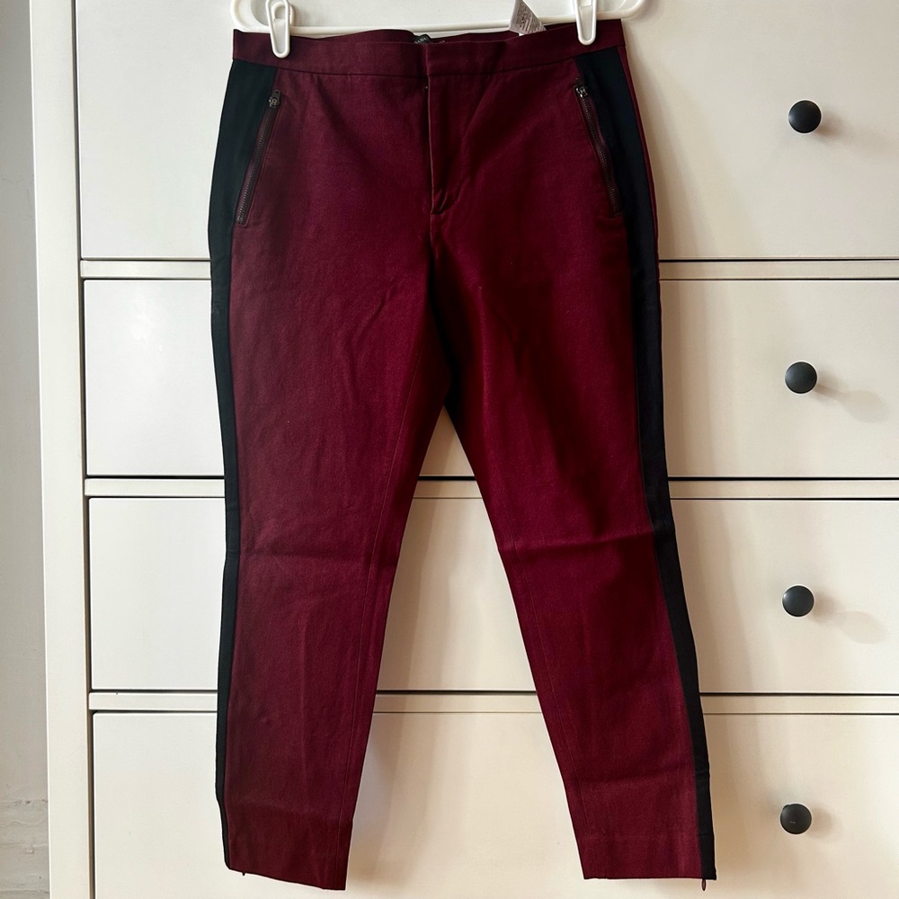 Banana Republic Burgundy Sloan Pants